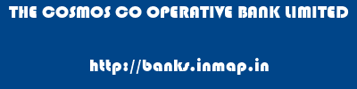 THE COSMOS CO OPERATIVE BANK LIMITED       banks information 